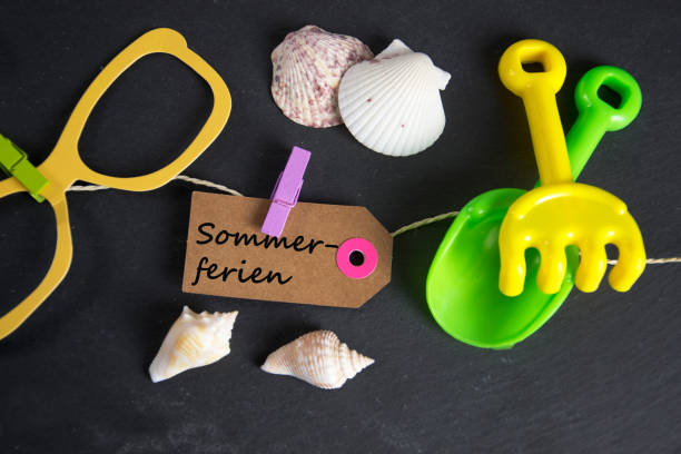 istock Sommerferien - german for Summer vacation 664800858