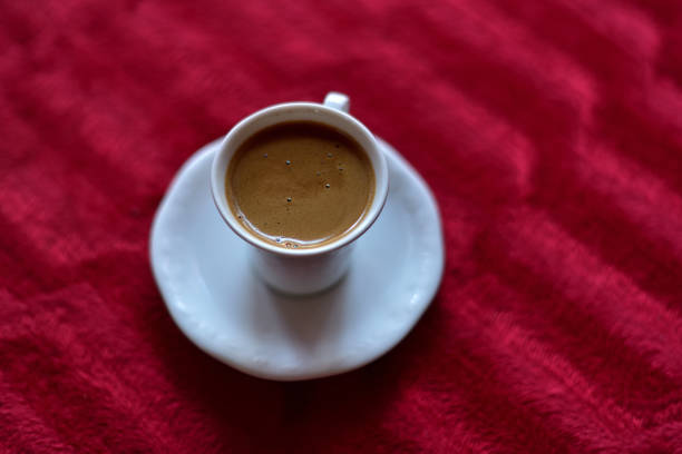 istock Traditional Turkish Coffee in Cup of Turkish Coffee 664807574