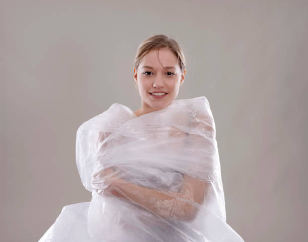 istock woman with foil 664811578