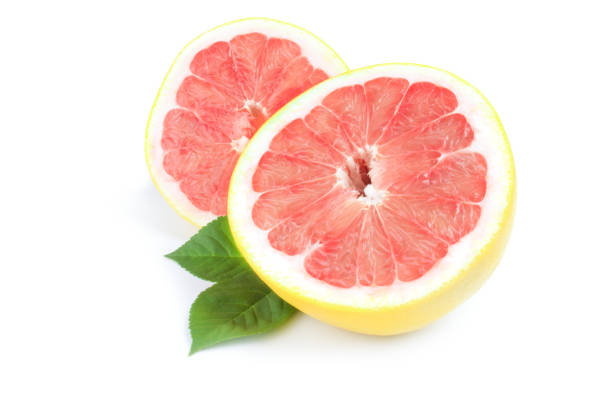 istock Pompelmoes isolated on a white background cutout 664814886