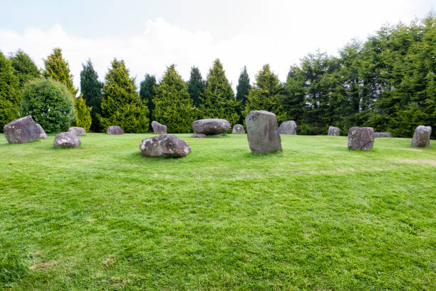 istock Stone Circle at Kenmare in County Kerry, Ireland 664817696