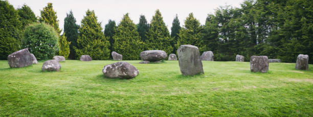 istock Stone Circle at Kenmare in County Kerry, Ireland 664817702