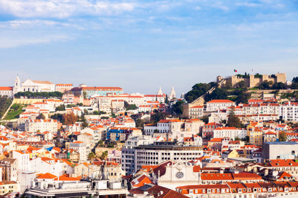 istock Panorama of the Old Town in Lisbon 664823710