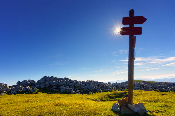 istock signpost in the mountain 664824002