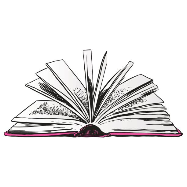 Books And Pics Albums Books And Pics Albums Pile Illustration of a stack of elegant design photographs or pictures albums and books book binding illustrations stock illustrations