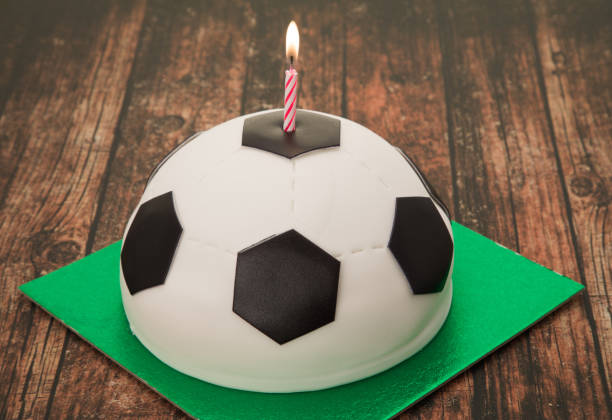 istock Football cake 664827650