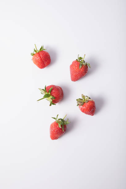 Strawberry Strawberries from villages of Turkey çilek stock pictures, royalty-free photos & images