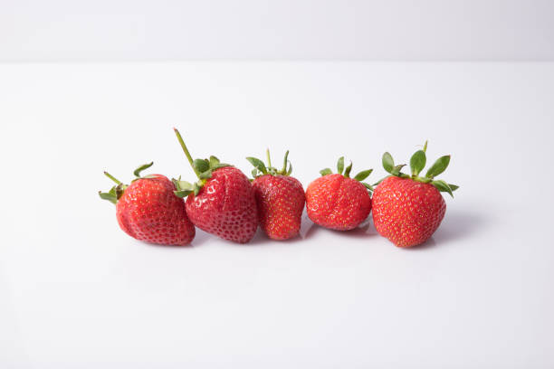 Strawberry Strawberries from villages of Turkey çilek stock pictures, royalty-free photos & images