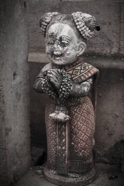 istock scary cemetery statue in thai style 664850112