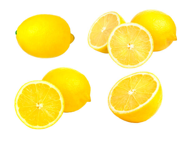 istock Juicy yellow slice of lemon 664850894