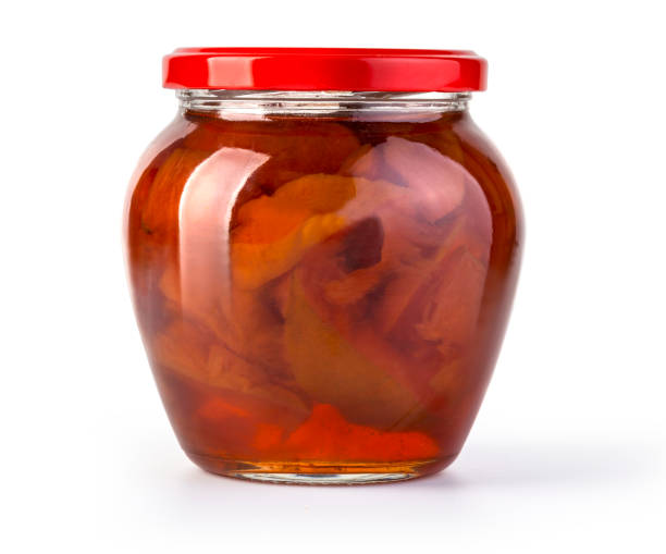istock delicious jam in the pot isolated 664851354