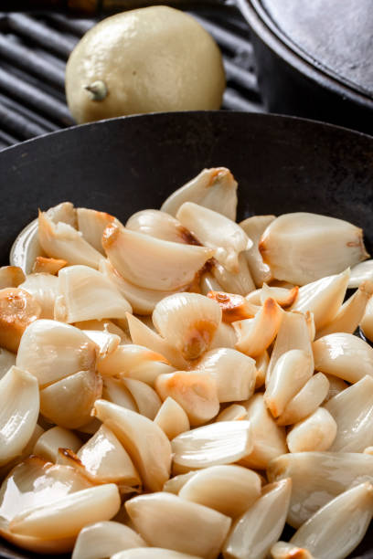 istock Roasted and Peeled Garlic 664864476
