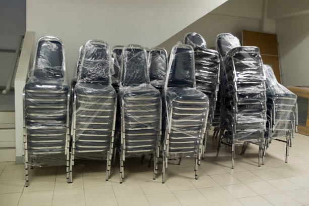istock Steel chair 664871024