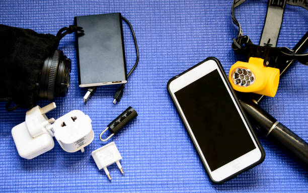 Technology for Adventure Travel Items on Yoga Mat