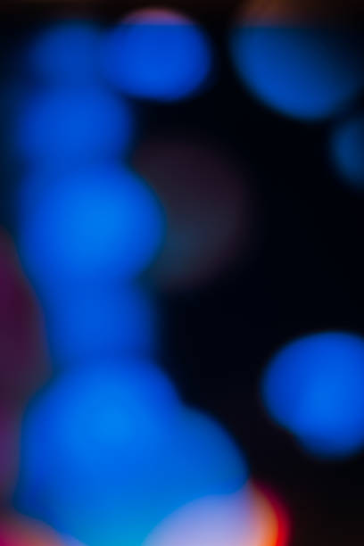 istock Abstract defocused street scene lights 664877534