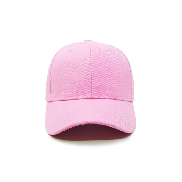 Blank baseball cap color pink