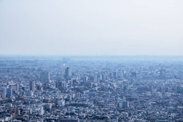 istock modern cityscape, overlook from skyscraper, tokyo, japan 664900124