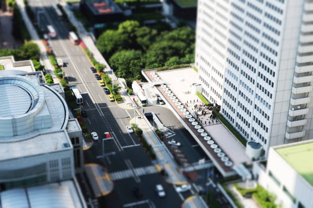 istock modern cityscape, overlook from skyscraper, tokyo, japan 664900186