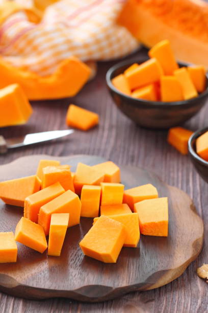 istock Pumpkin on the wooden table 664903864