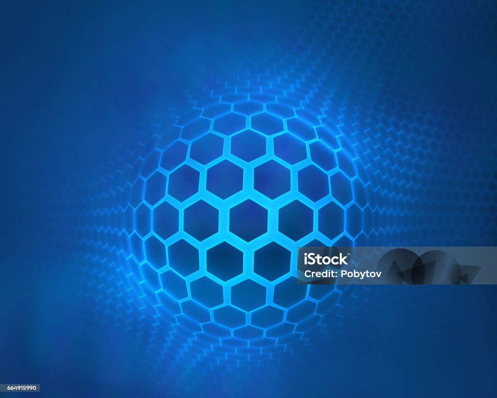 abstract tech background - Illustrazione stock royalty-free di Sfera