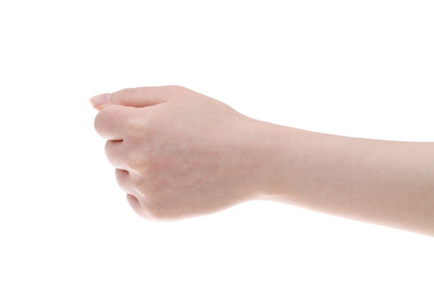 istock Hand female fist closeup 664917104