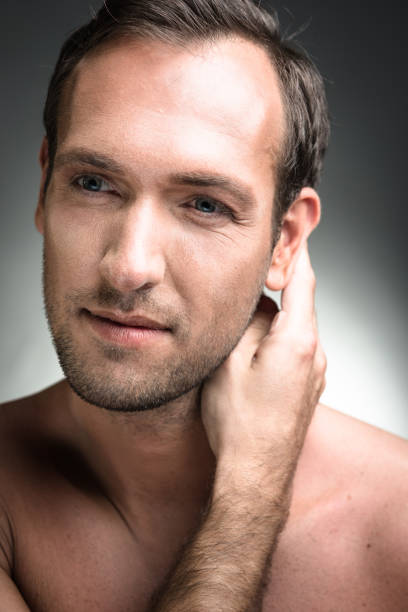 istock male beauty portrait in the studio 664919782