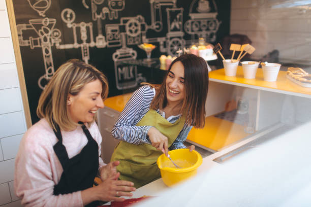 istock Sisters running a family business 664958548