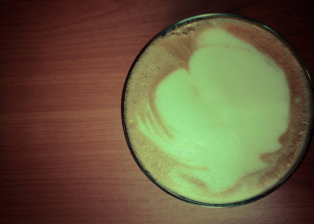 cup of coffee  on wooden background