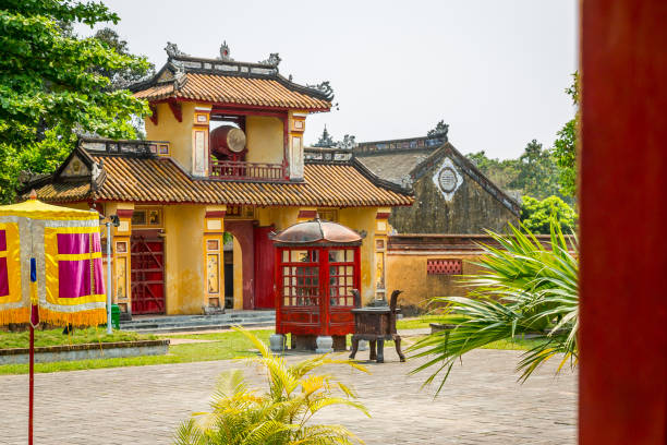 istock Interior Garden and Pavillions in Hue 664966380