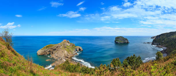 istock Biscay bay coast landscape, Spain. 664967392