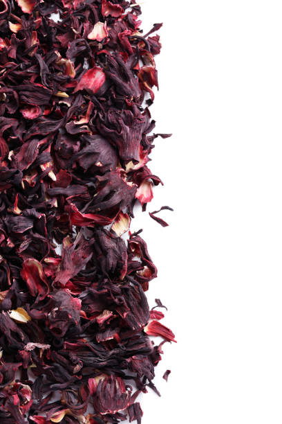 istock Heap of dry tea on white background 664991992