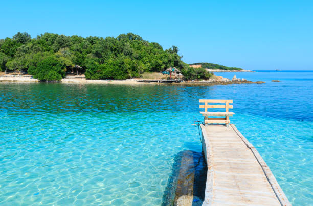 istock Ksamil beach, Albania. 664994506
