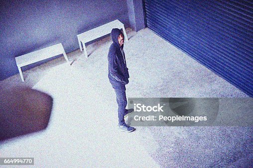 istock He's got crime on his mind 664994770