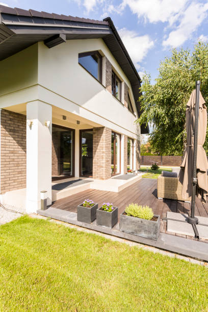 istock Big house in the suburbs 665002468