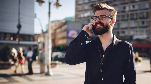 istock Businessman talking on the phone 665008810