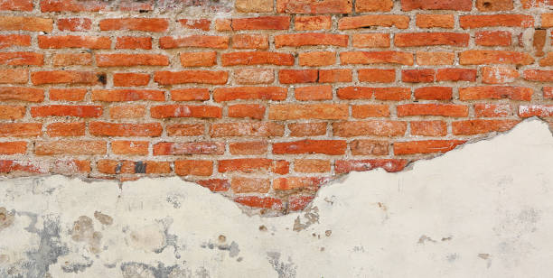 istock Background of crack brick wall texture 665012656