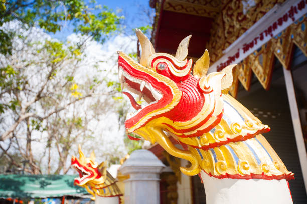 Wat Phra That Doi Suthep is a major tourist destination of Chiang Mai, Thailand