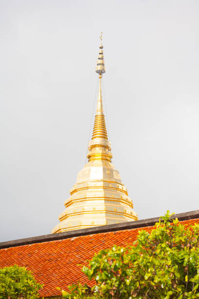 Wat Phra That Doi Suthep is a major tourist destination of Chiang Mai, Thailand