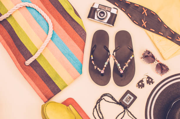 istock Women summer accessories 665024328
