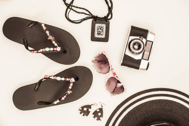 istock Women summer accessories 665024344