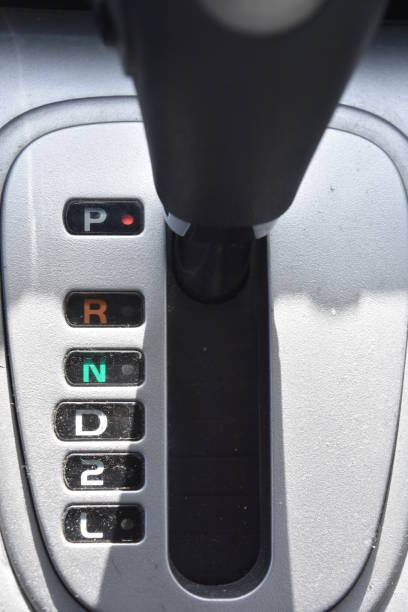 istock gear-shifting rod in the vehicle 665024906