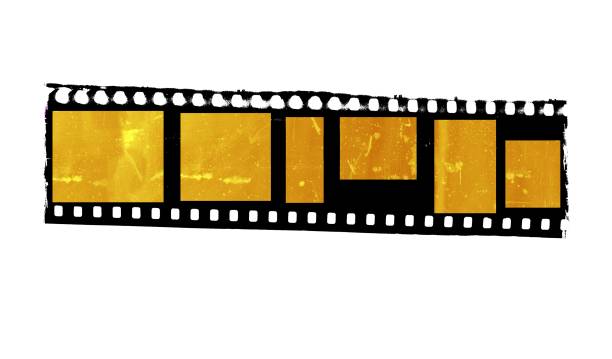 гранж сепия фильм полоса кадры фон - rust background video stock illustrations