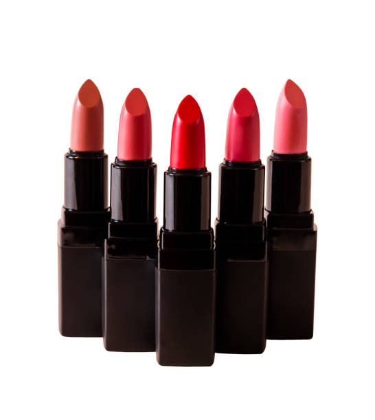 istock Beautiful lipsticks isolated 665031866