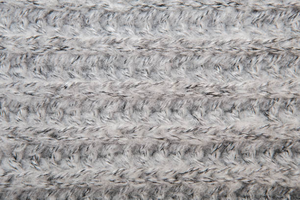 istock Close up on knit woolen fur texture 665032280