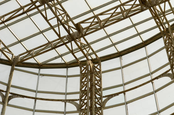 istock Roof top building Structure over white background 665046298