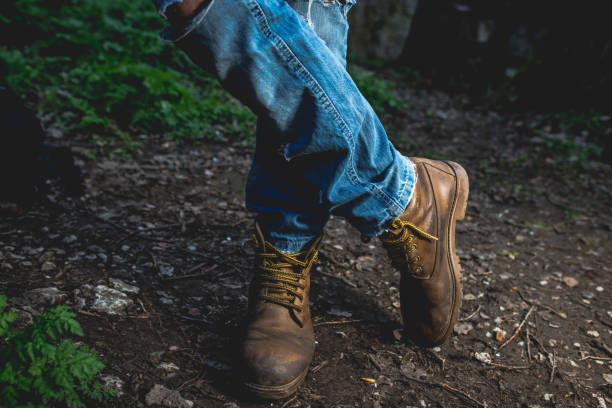 istock Hiking footwear 665056244