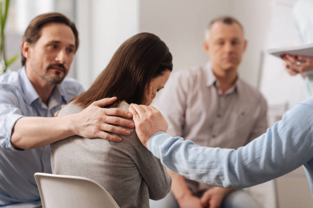 istock Back view of upset female being disappointed 665064698