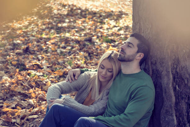 istock Young Couple in the Park 665101336