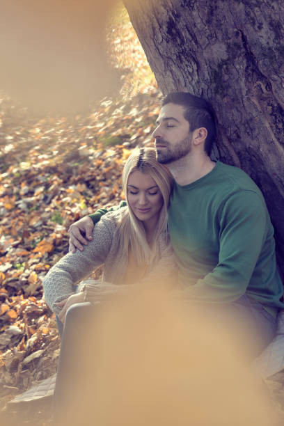 istock Young Couple in the Park 665101362