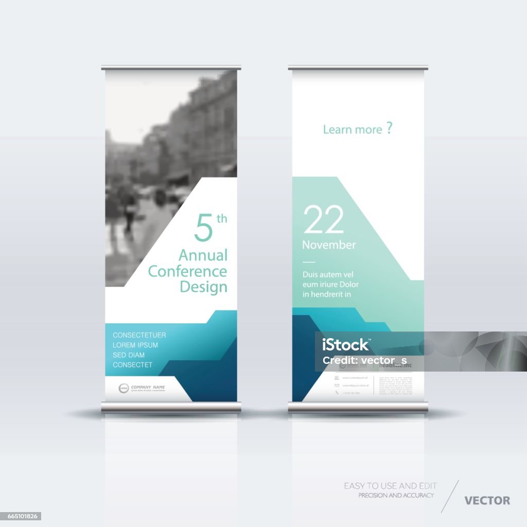 Vertical Program Banner Vertical Banner Design Stock Illustration - Download Image Now - Web ...